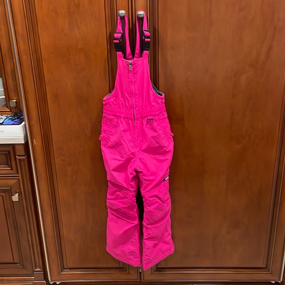Lands’end ski bib pants for girls. Like new   condition